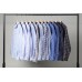 Men's Transitional Weather Slim Fit Long Sleeve Button Down Shirt Business Casual Dress Shirts with Pocket