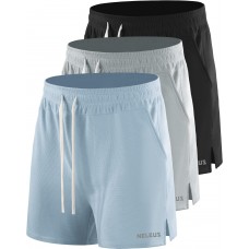 NELEUS Men's 7 inch Running Shorts Athletic Gym Workout Shorts with Pockets