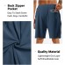 TENJOY Men's 2 in 1 Running Shorts 5 in or 7 in Quick Dry Gym Athletic Workout Shorts for Men with Phone Pockets