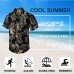 Hawaiian Shirt for Men Short Sleeve Button Down Shirt Men Casual Summer Tropical Beach Aloha Shirts for Men Hawaii Party