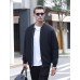 TACVASEN Mens Bomber Jackets Casual Fall Winter Warm Windbreaker Full Zip Windproof Outwear Padded Lined Coats