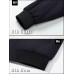 TACVASEN Mens Bomber Jackets Casual Fall Winter Warm Windbreaker Full Zip Windproof Outwear Padded Lined Coats