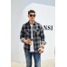 Alex Vando Mens Button Down Shirts Regular Fit Long Sleeve Casual Plaid Flannel Shirt