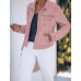 luvamia Women's Basic Button Down Stretch Fitted Long Sleeves Denim Jean Jacket
