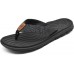 KuaiLu Womens Casual Flip Flops Yoga Mat Comfortable Cushion Arch Support Walking Thong Sandals Lightweight Non-Slip Summer Beach Slippers