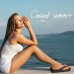 KuaiLu Womens Casual Flip Flops Yoga Mat Comfortable Cushion Arch Support Walking Thong Sandals Lightweight Non-Slip Summer Beach Slippers