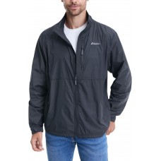 clothin Mens Lightweight Windbreaker Packable Jacket Water Resistant for Hiking Outdoor Cycling