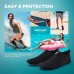 SEEKWAY Water Shoes Quick-Dry Aqua Socks Barefoot Slip-on for Beach Pool Swim River Yoga Lake Surf Women Men SK001