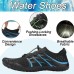 LIZRHA Water Shoes for Men and Women Quick Dry Aqua Swim Barefoot Shoes for Outdoor Fishing Beach Pool Boat Surfing Walking Water Park and Yoqa Activities