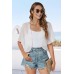 Women Shrug Chiffon Cardigans Open Front Short Sleeve Bolero for Evening Dressy