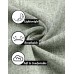 COOFANDY Men's Linen Shirts Short Sleeve Casual Shirts Button Down Shirt for Men Beach Summer Wedding Shirt