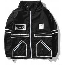 AITFINEISM Men's Lightweight Windbreaker Jacket Casual Zip Up Jackets With Hooded