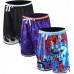 2/3 Pack Basketball Shorts with Zipper Pockets for Men,Active Athletic Shorts