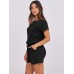 ANRABESS Rompers for Women Summer 2025 Casual Dressy One Piece Tshirt Short Pants Jumpsuit Beach Vacation Outfit Clothes