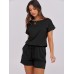 ANRABESS Rompers for Women Summer 2025 Casual Dressy One Piece Tshirt Short Pants Jumpsuit Beach Vacation Outfit Clothes