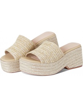 Platform Slip on Espadrille Sandals for Women Wedges Slides Bohemia Sandals Flatform Open Toe Beach Sandals