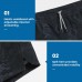 maamgic Gym Shorts for Men 7 inch with Liner Stretch 2 in 1 Workout Shorts Men Quick Dry Athletic Shorts