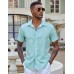 COOFANDY Mens Hawaiian Shirts Short Sleeve Button Down Aloha Shirt Casual Beach Clothes