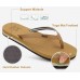 KuaiLu Womens Arch Support Flip Flops Comfortable Yoga Mat Slip on Summer Beach Walking Thong Cushion Sandals
