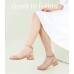 Ankis Black Nude White Red Women Sandals Comfortable Walking Strappy Open Toe Sandals for Women Dressy Summer 1 Inch Low block Heel Flat Adjustable Ankle Strap Wide Available Shoes 2024
