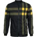 LOGEEYAR Men's Bomber Jacket Casual Lightweight Jacket Color Block Windbreaker Coat with Pocket