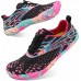 Scurtain Unisex Mens Womens Athletic Hiking Water Shoes Quick Dry Barefoot Aqua Shoes Swim Shoes Beach Shoes with Drainage