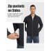 MAGNIVIT Men's Lightweight Jackets Light Windbreaker Full Zip Up Stylish Golf Coat Business Work Casual Dress