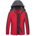 Diamond Candy Men's Hooded Waterproof Jacket Lightweight Rain Jacket Outdoor Casual Sportswear