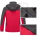 Diamond Candy Men's Hooded Waterproof Jacket Lightweight Rain Jacket Outdoor Casual Sportswear