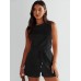 ANRABESS Romper for Women Summer Dressy Casual 2025 Fashion Outfits Sleeveless Cute Cozy Lounge Short Jumpsuit Trendy Clothes