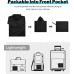 SWISSWELL Men's Rain Jacket Waterproof Lightweight Packable Pullover Windbreaker with Hood for Travel Hiking Golf