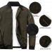 MADHERO Mens Bomber Jacket Lightweight Slim Fit Softshell Windbreaker