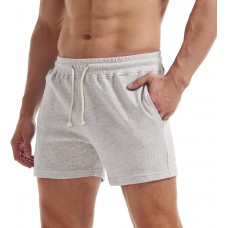 AIMPACT Mens Athletic Sweat Shorts 5.5 Elastic Waist Casual Pajama Short with Pocket Gym Workout Short Shorts for Men