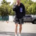 BOOMLEMON Mens Paisley Shorts Mesh Graphic Print Retro Casual Shorts Athletic Gym Basketball Running Short Pants