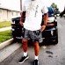 BOOMLEMON Mens Paisley Shorts Mesh Graphic Print Retro Casual Shorts Athletic Gym Basketball Running Short Pants