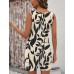 Rapbin Rompers for Women 2025 Summer Casual Sleeveless Scoop Neck Short Jumpsuits Loose Fit Button Overalls with Pockets