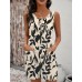 Rapbin Rompers for Women 2025 Summer Casual Sleeveless Scoop Neck Short Jumpsuits Loose Fit Button Overalls with Pockets