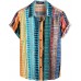 VATPAVE Mens Casual Hawaiian Floral Shirts Short Sleeve Button Down Tropical Shirts Beach Summer Shirts