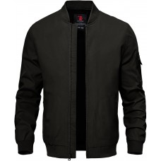 TBMPOY Men's Lightweight Bomber Jackets Light Track Jackets Casual Summer Windbreaker Outdoor Golf Fashion Coat for Men