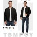 TBMPOY Men's Lightweight Bomber Jackets Light Track Jackets Casual Summer Windbreaker Outdoor Golf Fashion Coat for Men