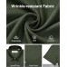 Alimens & Gentle Mens Linen Shirts Short Sleeve Button Down Shirts Wrinkle Free Casual Vacation Beach Summer Tops
