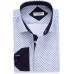 Alex Vando Mens Printed Dress Shirts Long Sleeve Regular Fit Button Down Shirt
