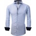 Alex Vando Mens Printed Dress Shirts Long Sleeve Regular Fit Button Down Shirt