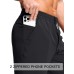 Men's Lightweight Athletic Shorts with Zipper Pockets 7 Quick Dry Gym Workout Running Tennis Basketball Shorts for Men