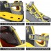 HUMTTO Men's Amphibious Water Shoes - Hiking Sandals for Men Outdoor Water Sandal Closed Toe Non-Slip River Shoes Summer Quick Drying Aqua Shoe