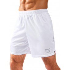 G Gradual Men's Gym Shorts 5/7/10 with Zipper Pockets Basketball Athletic Mesh Quick Dry Shorts for Workout Running Tennis