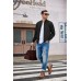 COOFANDY Men Bomber Jacket Lightweight Windbreaker Jackets Casual Softshell Flight Fashion Winter Fall Coat with Pocket