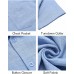 COOFANDY Mens Button Down Short Sleeve Shirt Casual Shirts Summer Beach Textured Shirts with Pocket