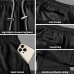 candyfouse Men's 2 in 1 Running Shorts, Quick Dry Workout Shorts with Liner, Athletic Shorts with Zip Pockets and Towel Loop