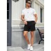JMIERR Men's Casual 5/ 7 Shorts Waffle Elastic Waist Drawstring Workout Running Jogging Beach Sweat Shorts with Pockets